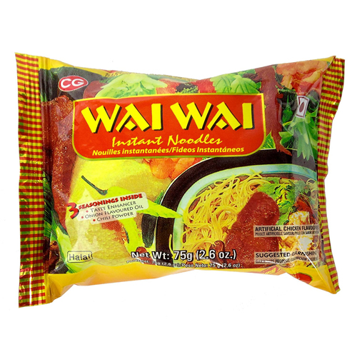 Wai Wai Chicken Noodles 70g